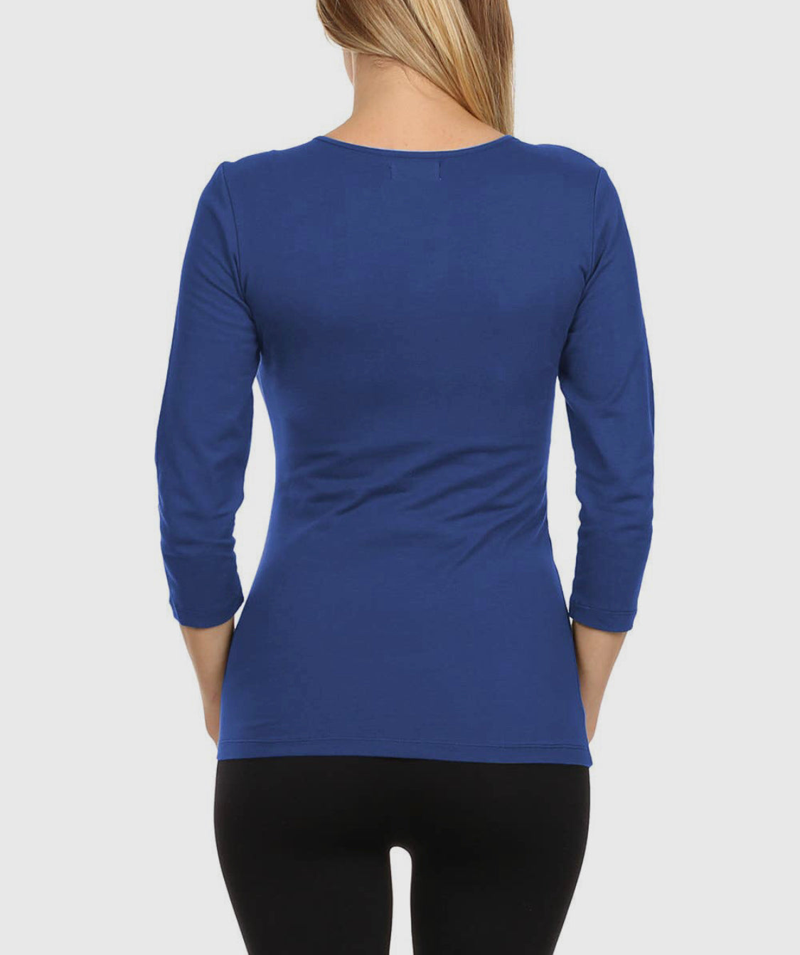 Georgia Long Sleeve Cotton Maternity Nursing Top