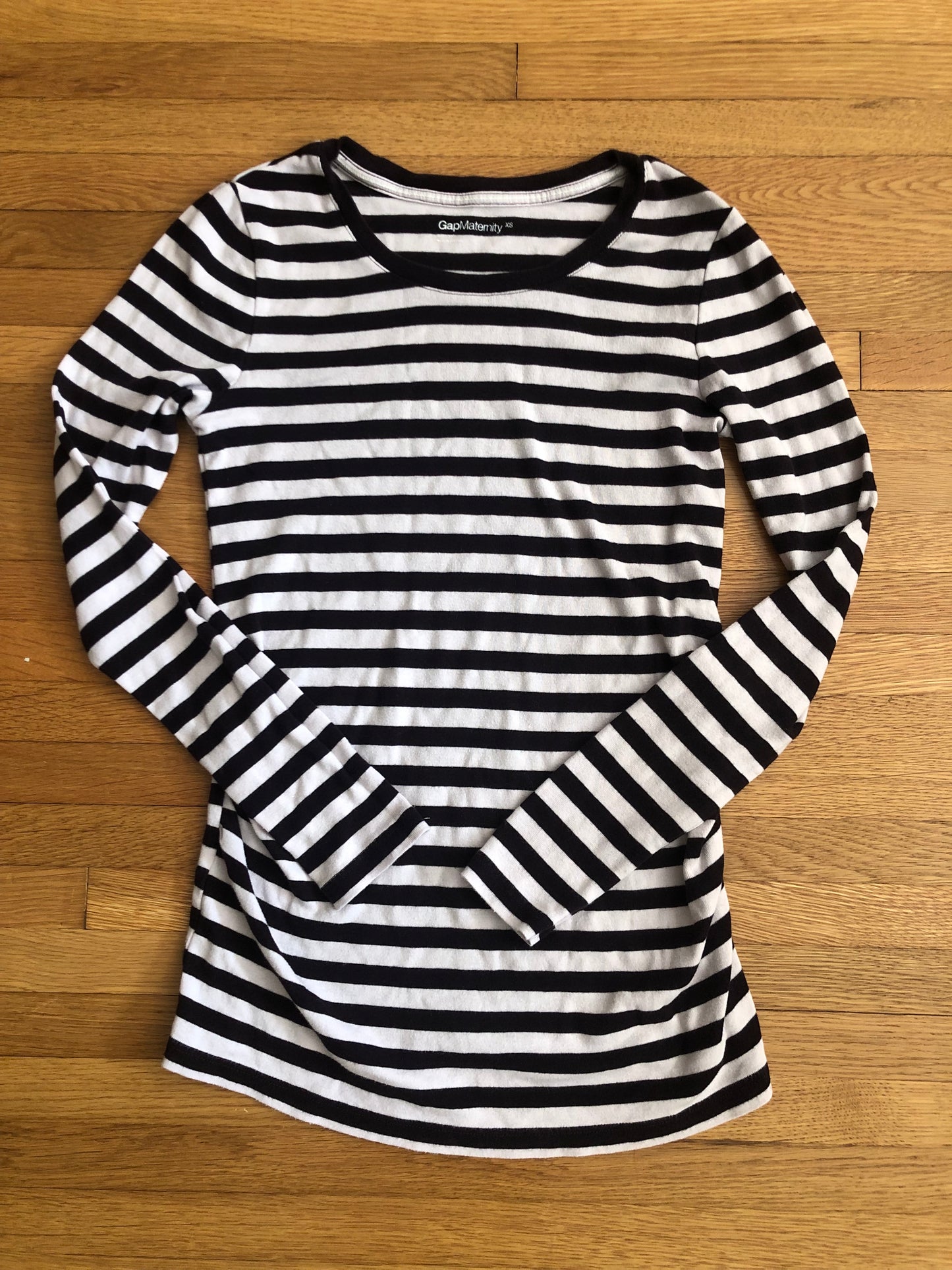 GAP Maternity striped long sleeved top, XS