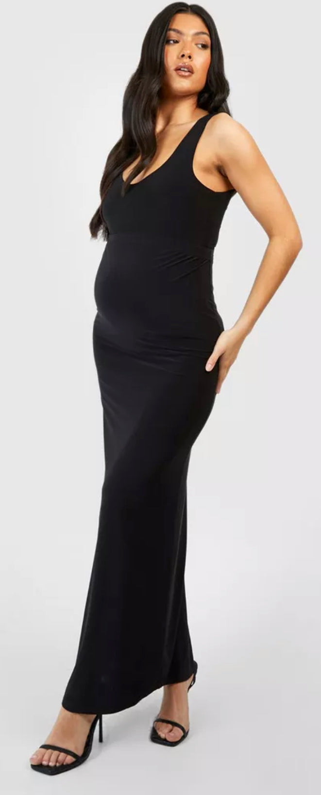 Boohoo Maternity Maxi Skirt