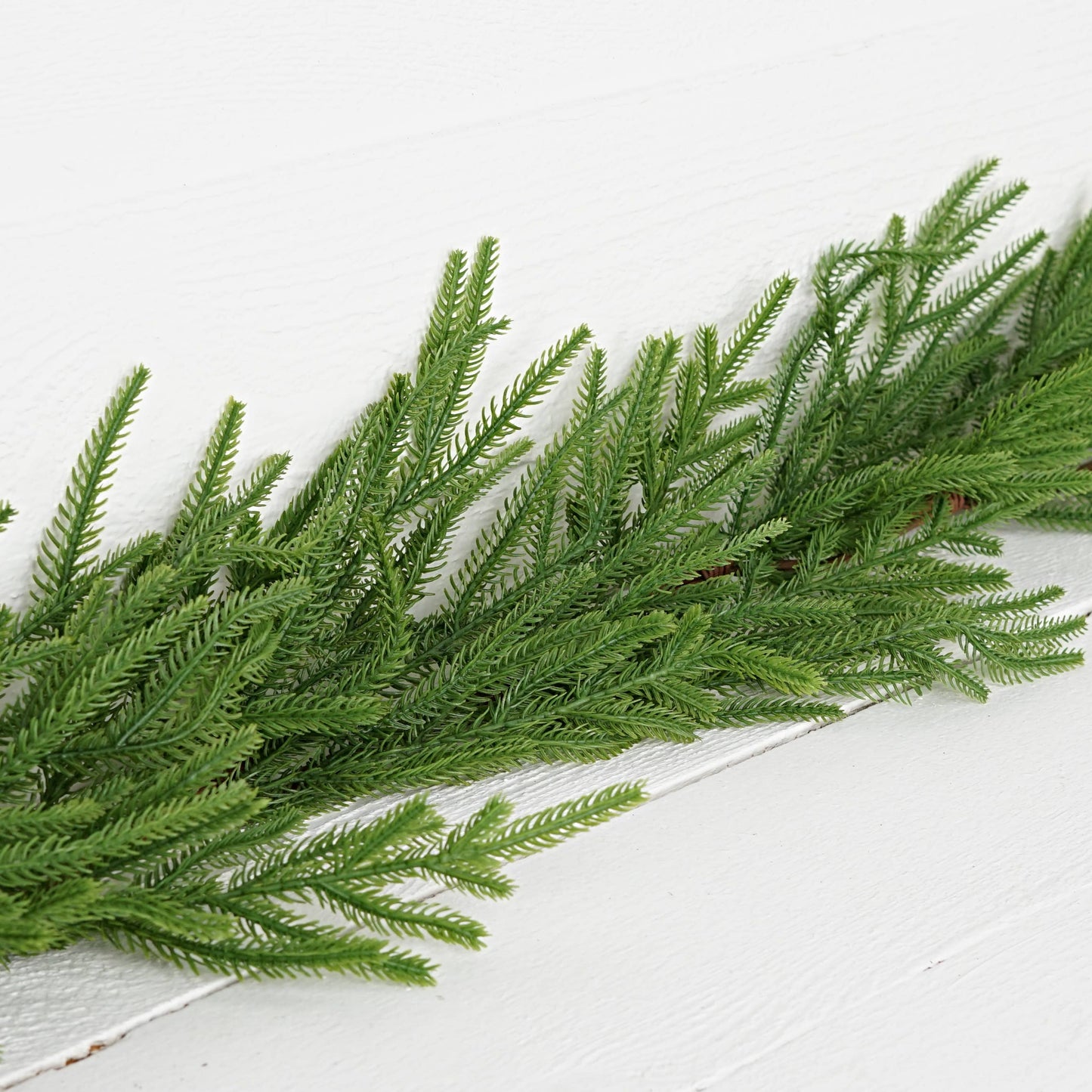 31851-5ft Garland Soft-touch Evergreen Norfolk Pine