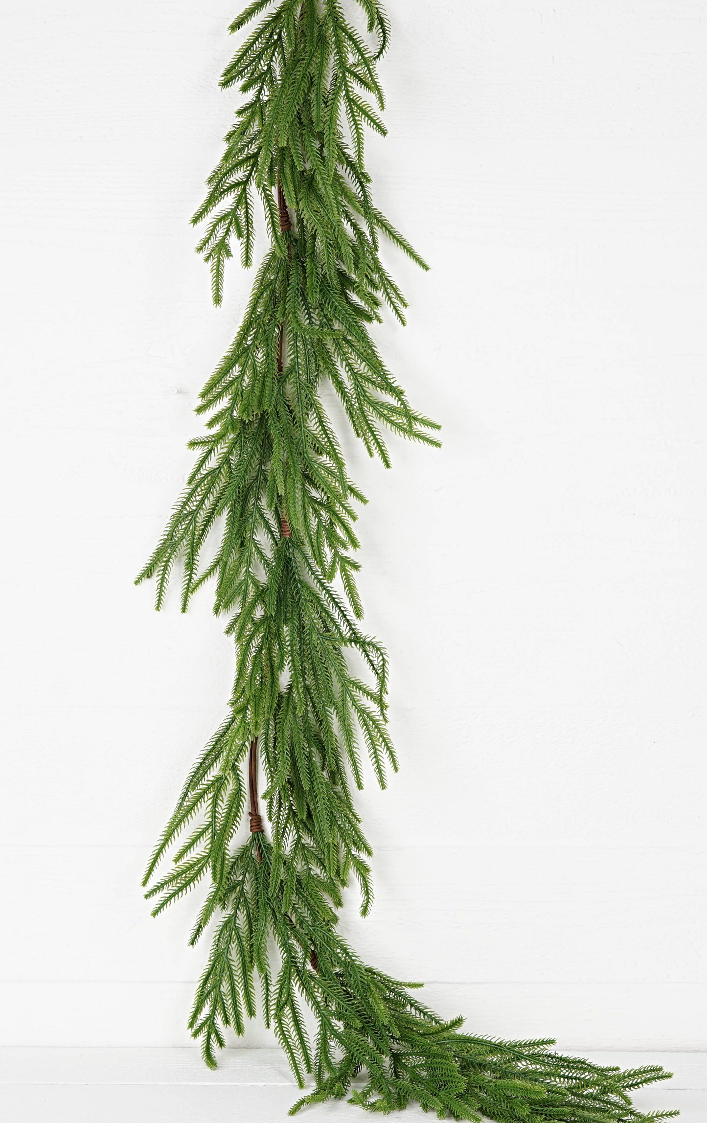 31851-5ft Garland Soft-touch Evergreen Norfolk Pine