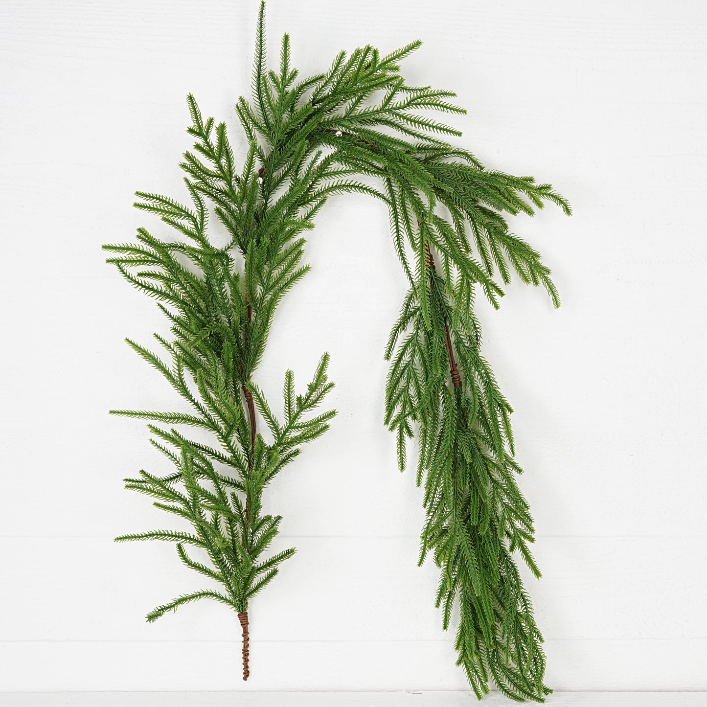 31851-5ft Garland Soft-touch Evergreen Norfolk Pine