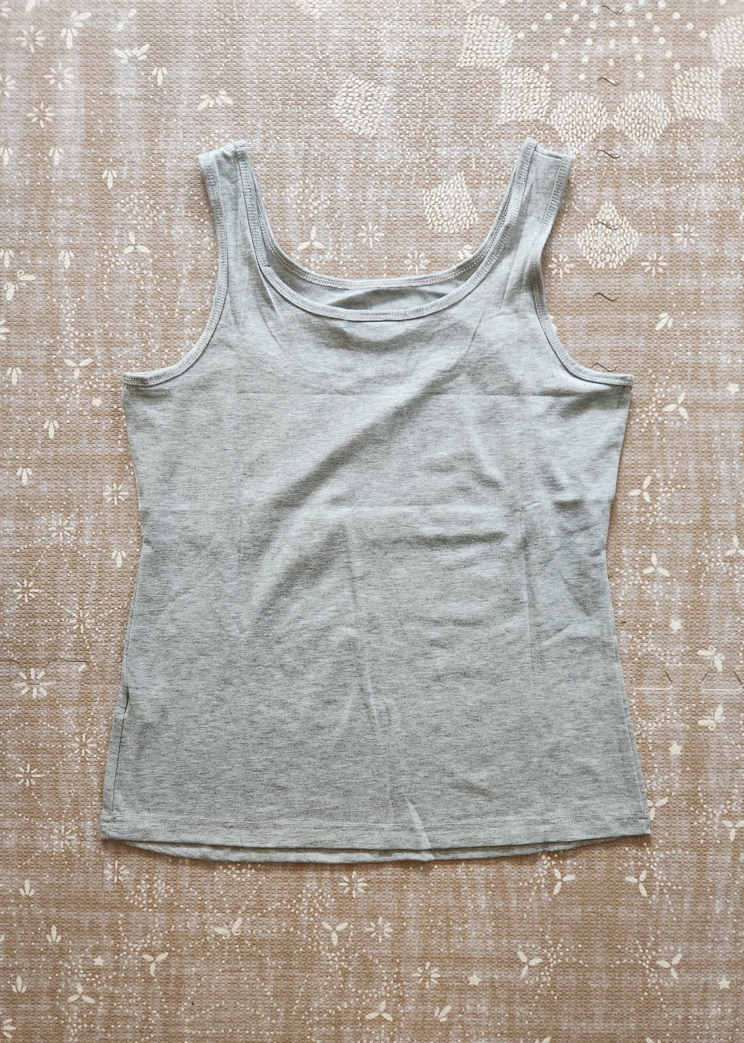 Basic Mama Nursing Tank, Grey