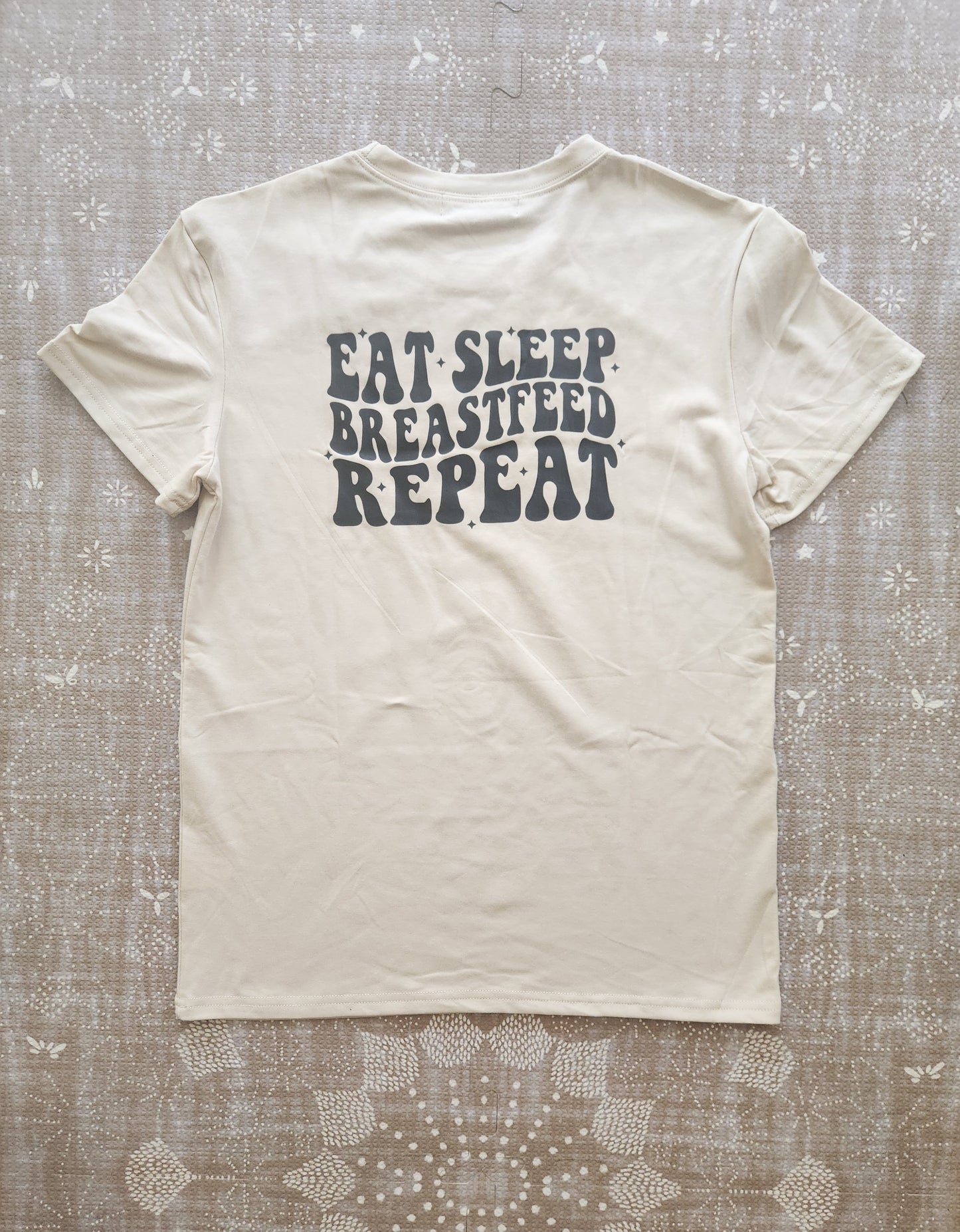 Mama 'Eat, Sleep, Breastfeed, Repeat' Postpartum Tee