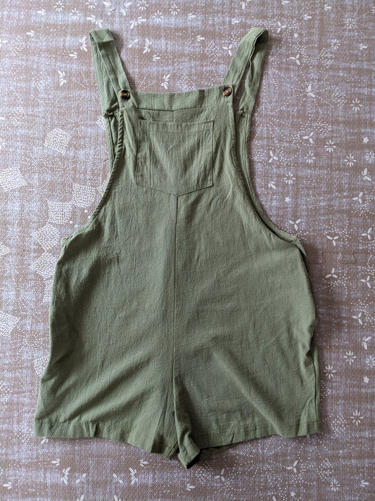 The One That's 100% Cotton Mama Romper by haute bump, Olive